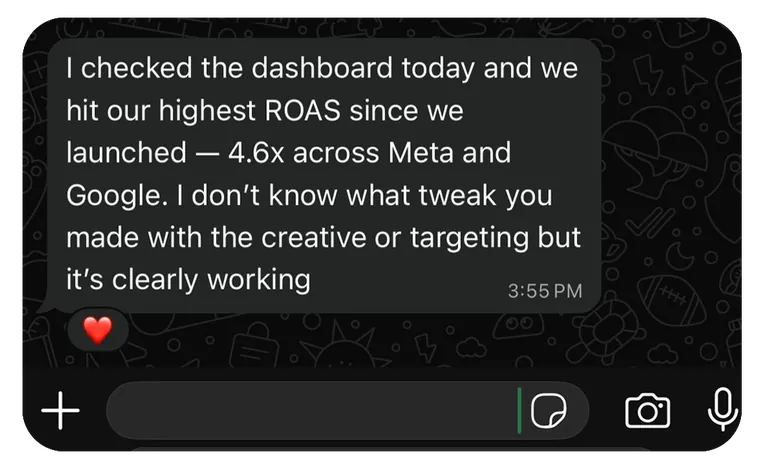 Lina K. — DTC Clothing Brand Owner client feedback